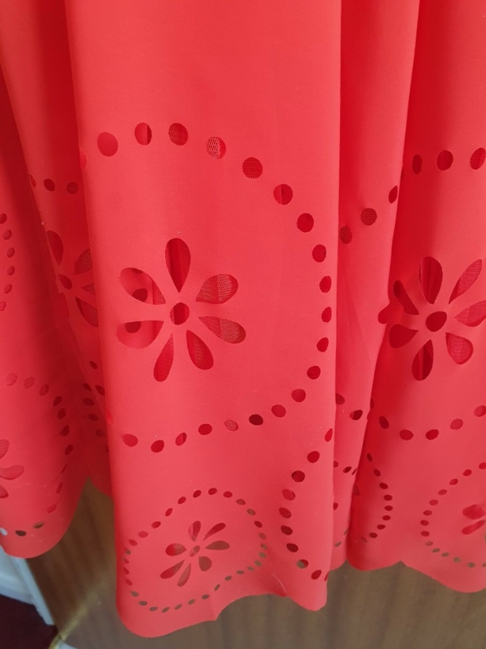 Perfect Summer Dress H&M Orange size 6 NWT - Picture 6 of 6